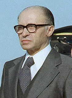 Portrait of Menachem Begin