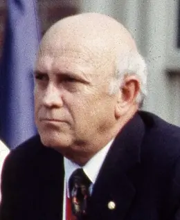 Portrait of F.W. de Klerk
