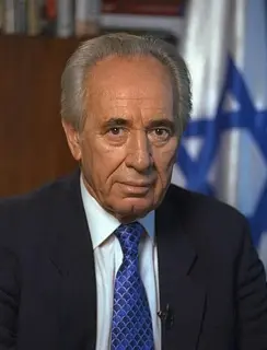 Portrait of Shimon Peres