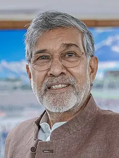 Portrait of Kailash Satyarthi