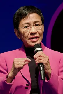 Portrait of Maria Ressa
